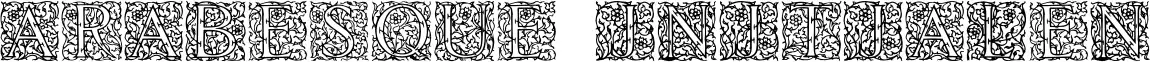 Arabesque Initialen