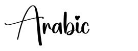 Arabic písmo