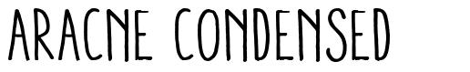 Aracne Condensed font