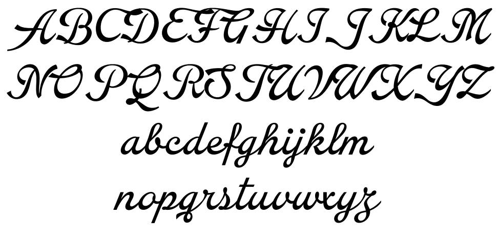 Arando Script font