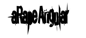 aRape Angular шрифт