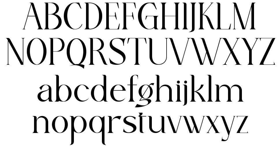 Arasik font Örnekler