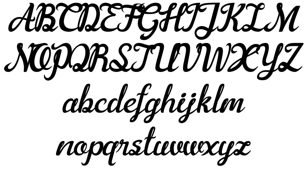 Arbalest font specimens