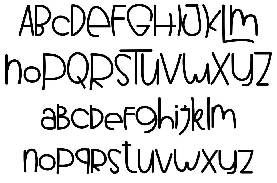 Arbbie Bubble font Örnekler