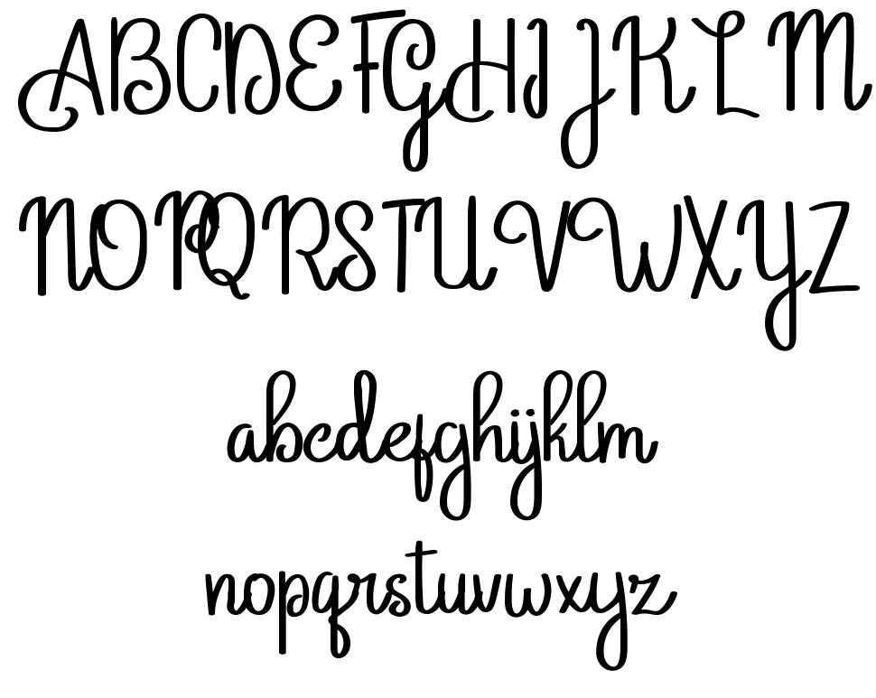 Arbiy font specimens