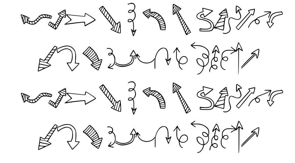 Ardot font specimens