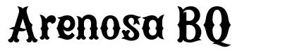 Arenosa BQ шрифт
