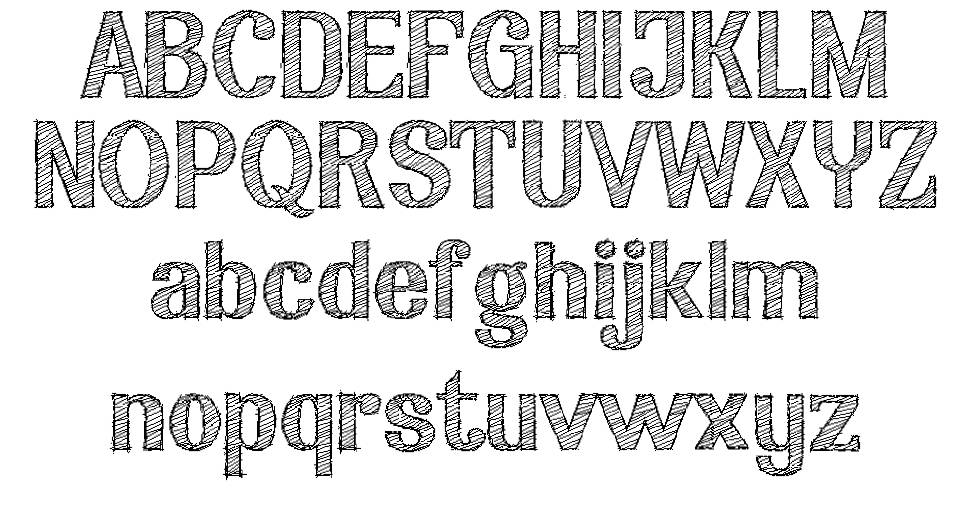 Aria Penci Roman font specimens