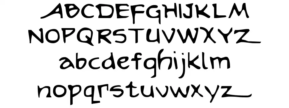 Arilon font specimens