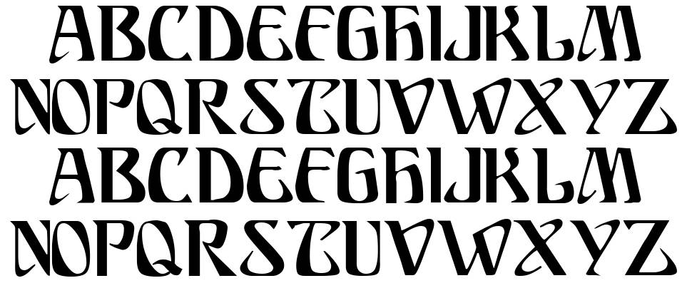 Ariosto font specimens