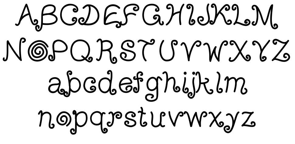 Arizona Tumbleweed 字形 标本