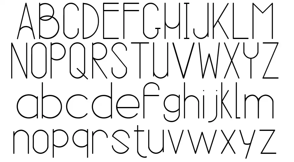 Ark Hilarious schriftart Vorschau