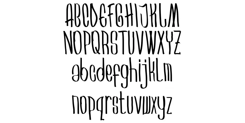 Arkara font specimens