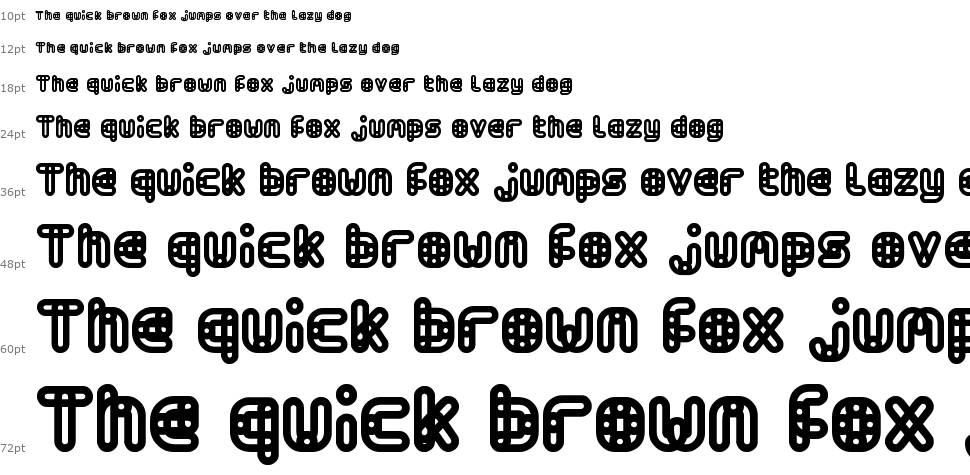 Armored font Waterfall