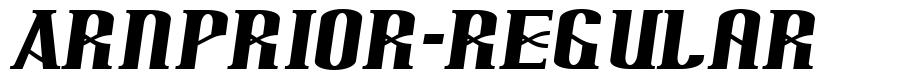 Arnprior-Regular шрифт