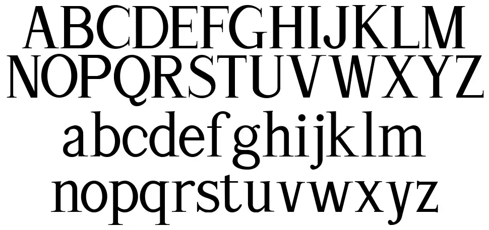 Arrow font Örnekler