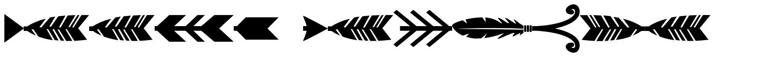 Arrow Crafter 字形