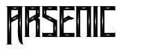 Arsenic font