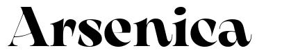 Arsenica font