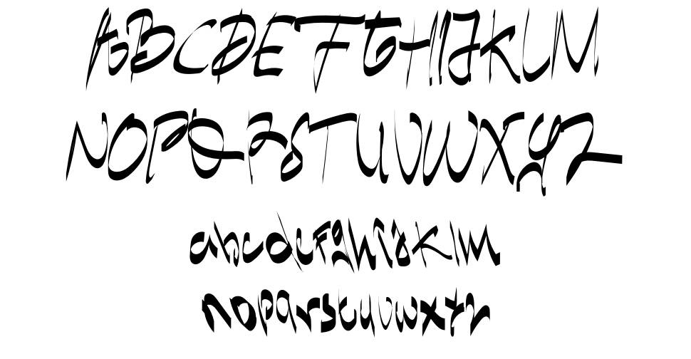 Arshavin font specimens