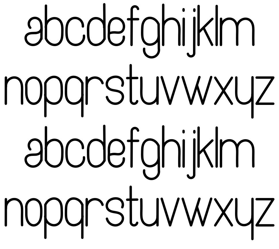 Artesana font specimens