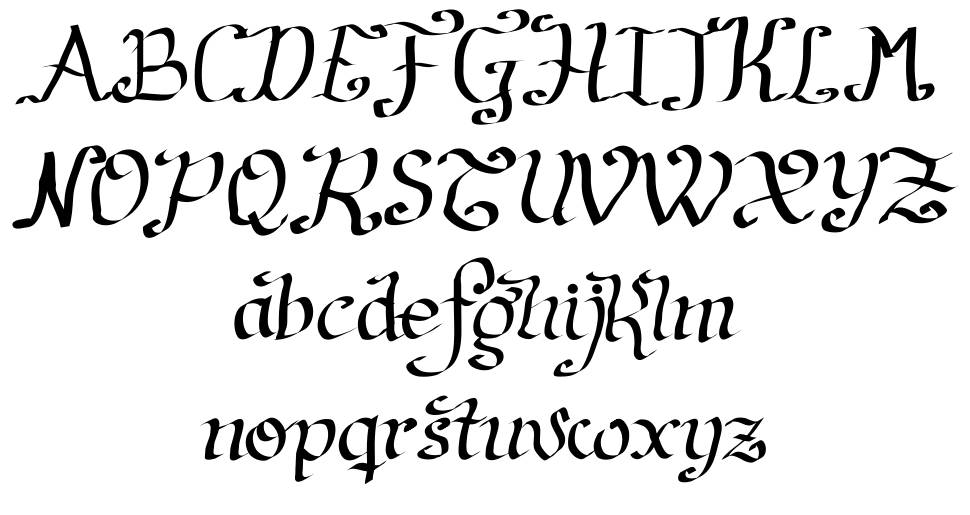 Artesanias font Örnekler