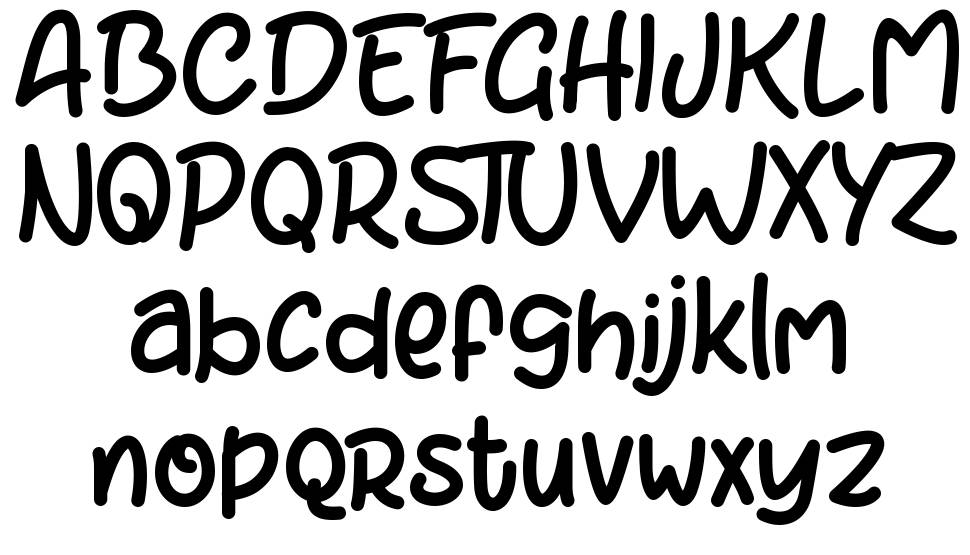 Arthury font Örnekler