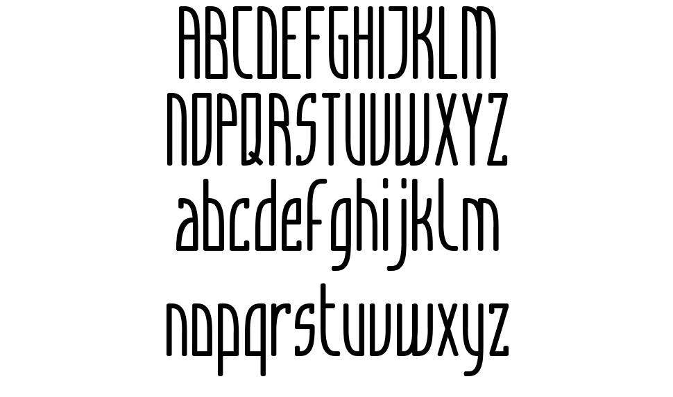 Articulate 字形 标本