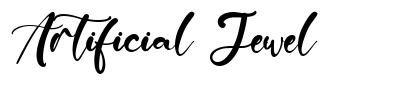 Artificial Jewel шрифт