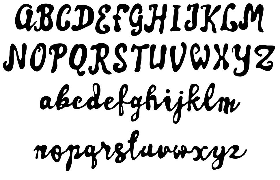 Artisoya Two font Örnekler