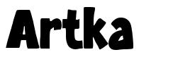 Artka шрифт