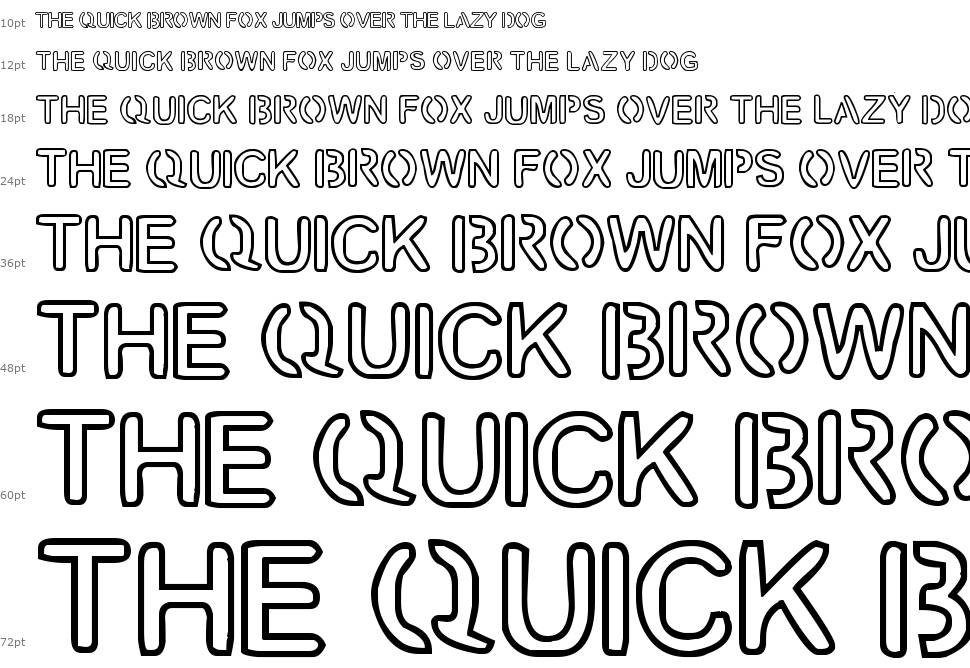 Artline 2 font Waterfall