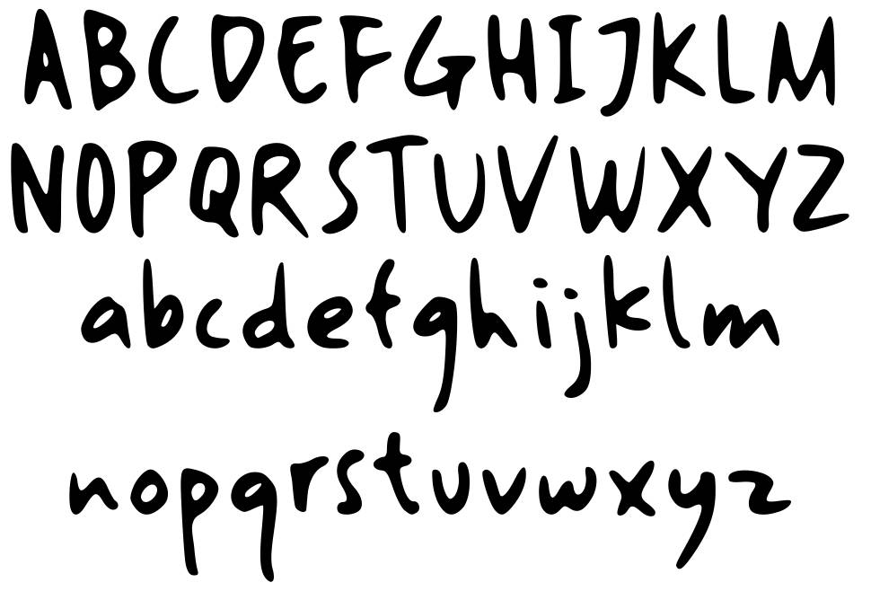Artomoro font Örnekler
