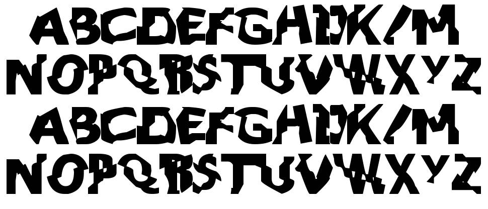 Artpop font specimens