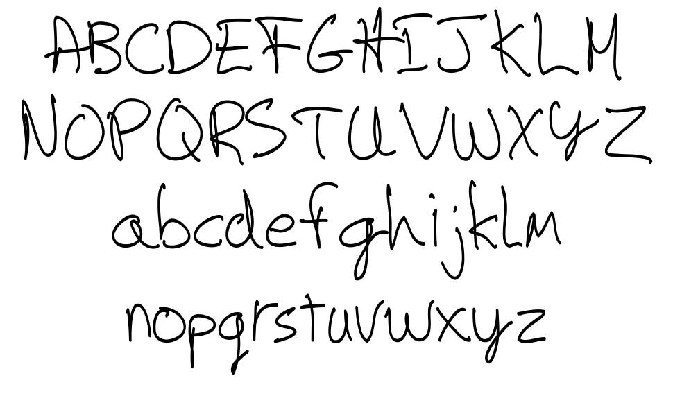 Artskyd Hand 字形 标本
