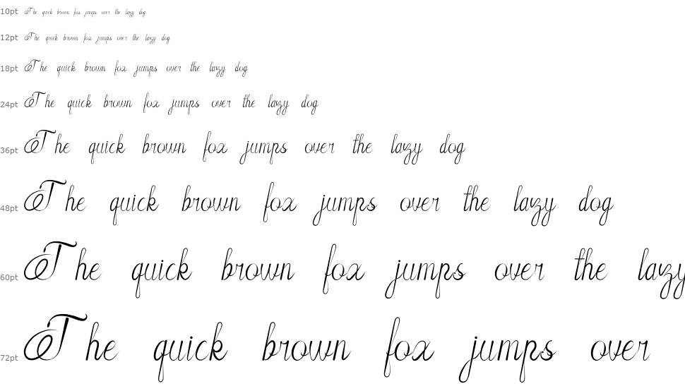 Arully font Waterfall