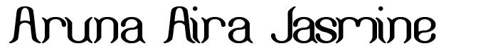 Aruna Aira Jasmine шрифт