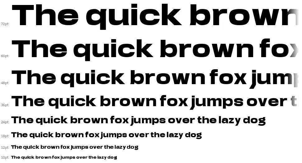 Arupala Grotesk schriftart Wasserfall