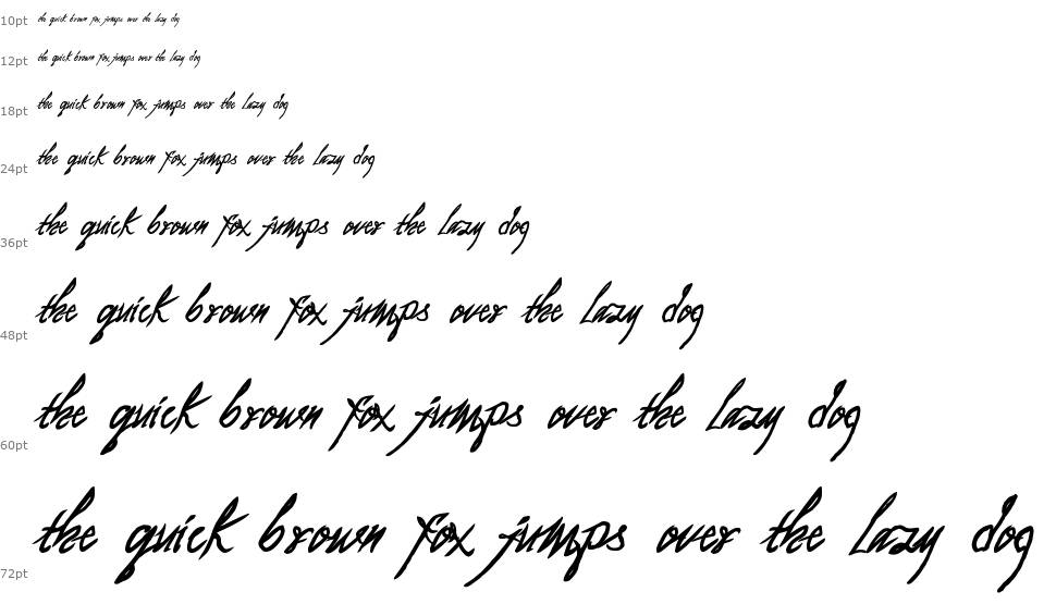 As I Lay Dying font Waterfall