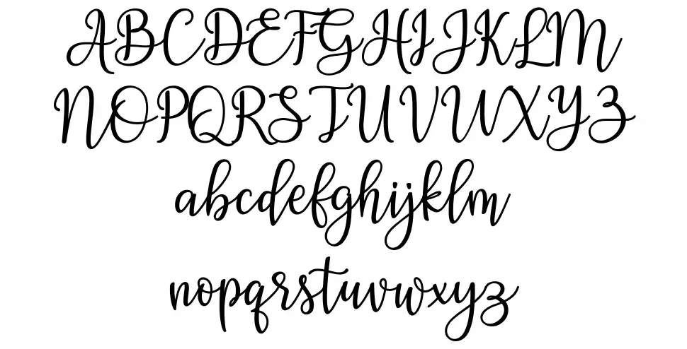 Ashadiya font specimens