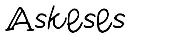 Askeses font