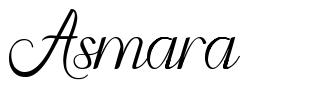 Asmara font