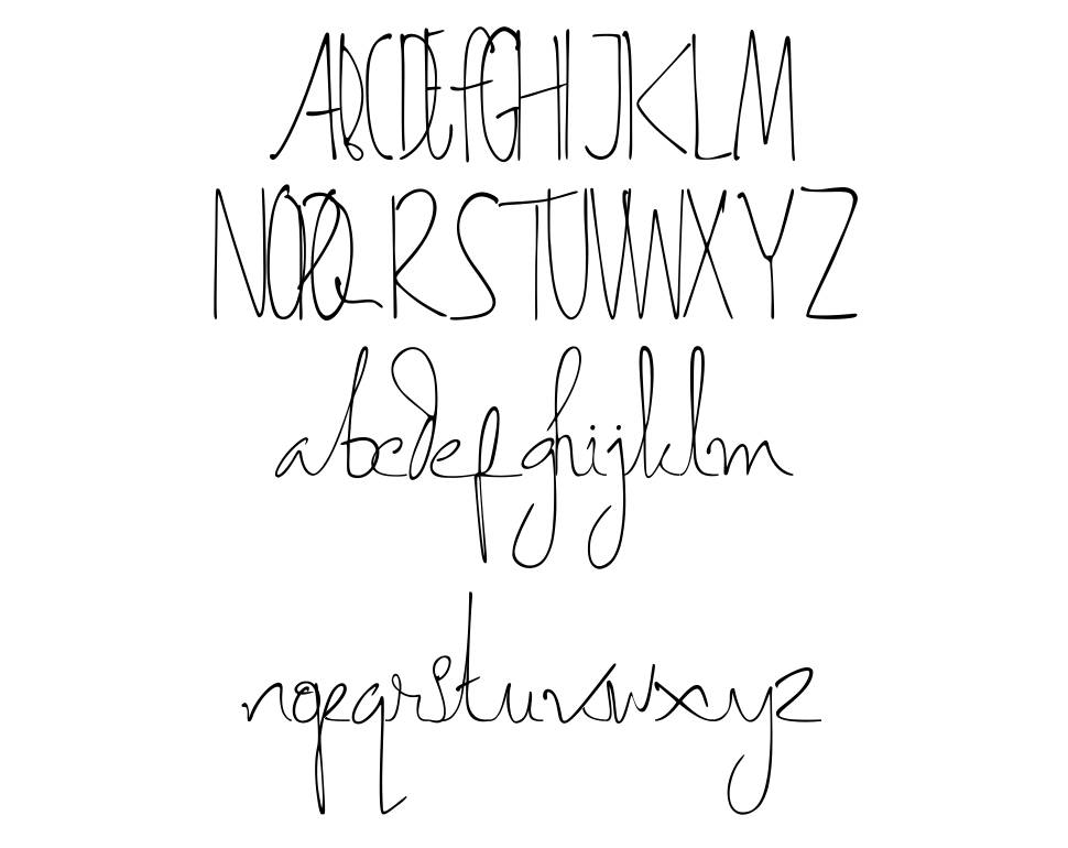 Asmarandana písmo Exempláře