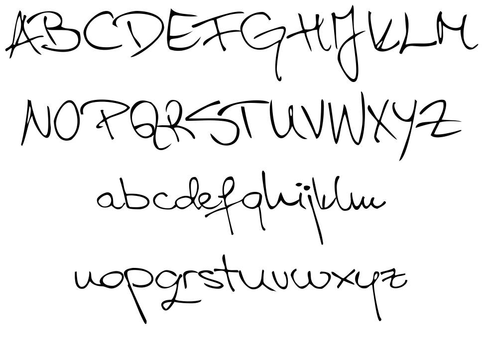 Aspades font Örnekler