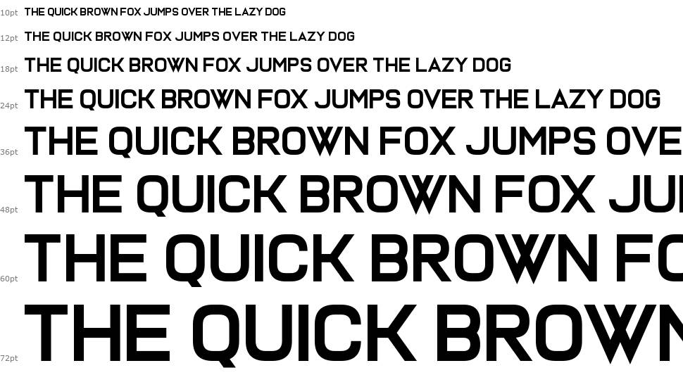 Assembled From Scratch font Waterfall