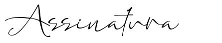 Assinatura schriftart