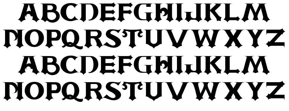 Astone Royal font Örnekler