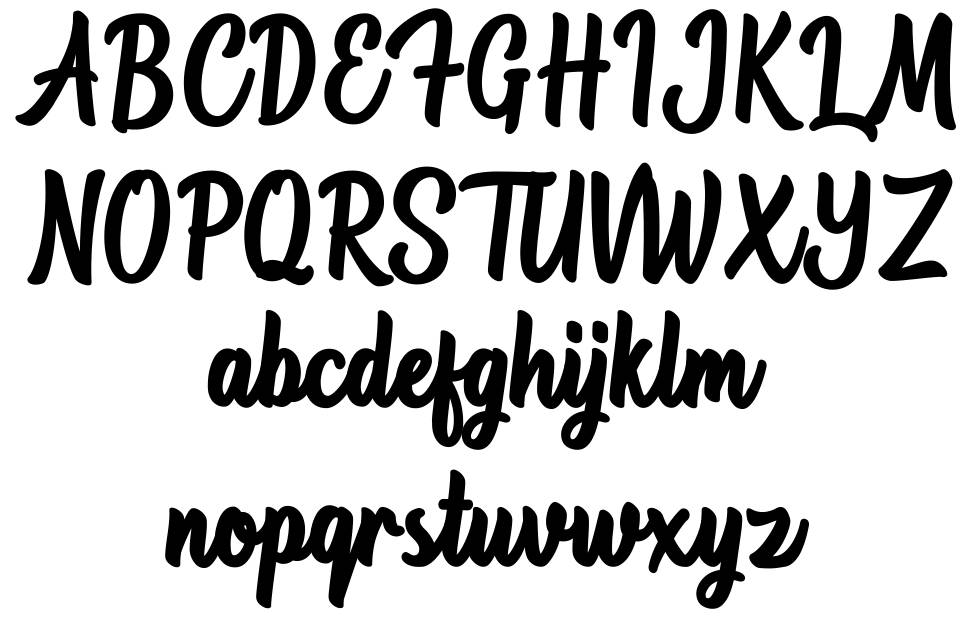 Astonia font specimens
