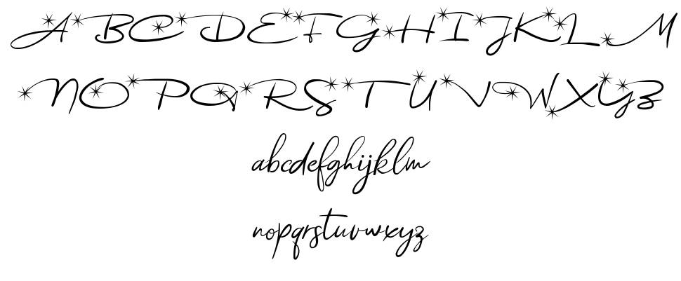 Astoria 字形 标本
