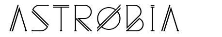 Astrobia 字形